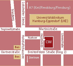 Lageplan CiM Hamburg